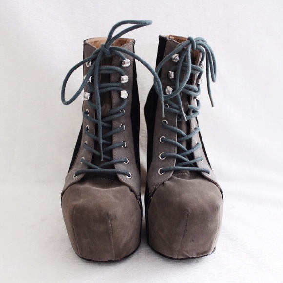 Promise Magi Suede Platform Ankle Booties - Picture 2 of 7